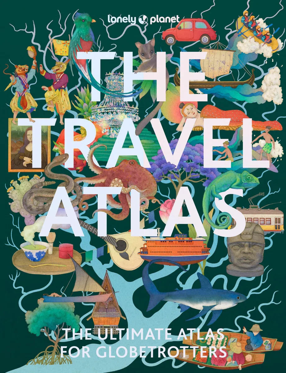 The Travel Atlas 1ed -anglais-: 205 Comprehensive Maps for Every Country on Earth | Itineraries from 2 Days to 2 Weeks | Trip Planning Tools & Recommended Activities