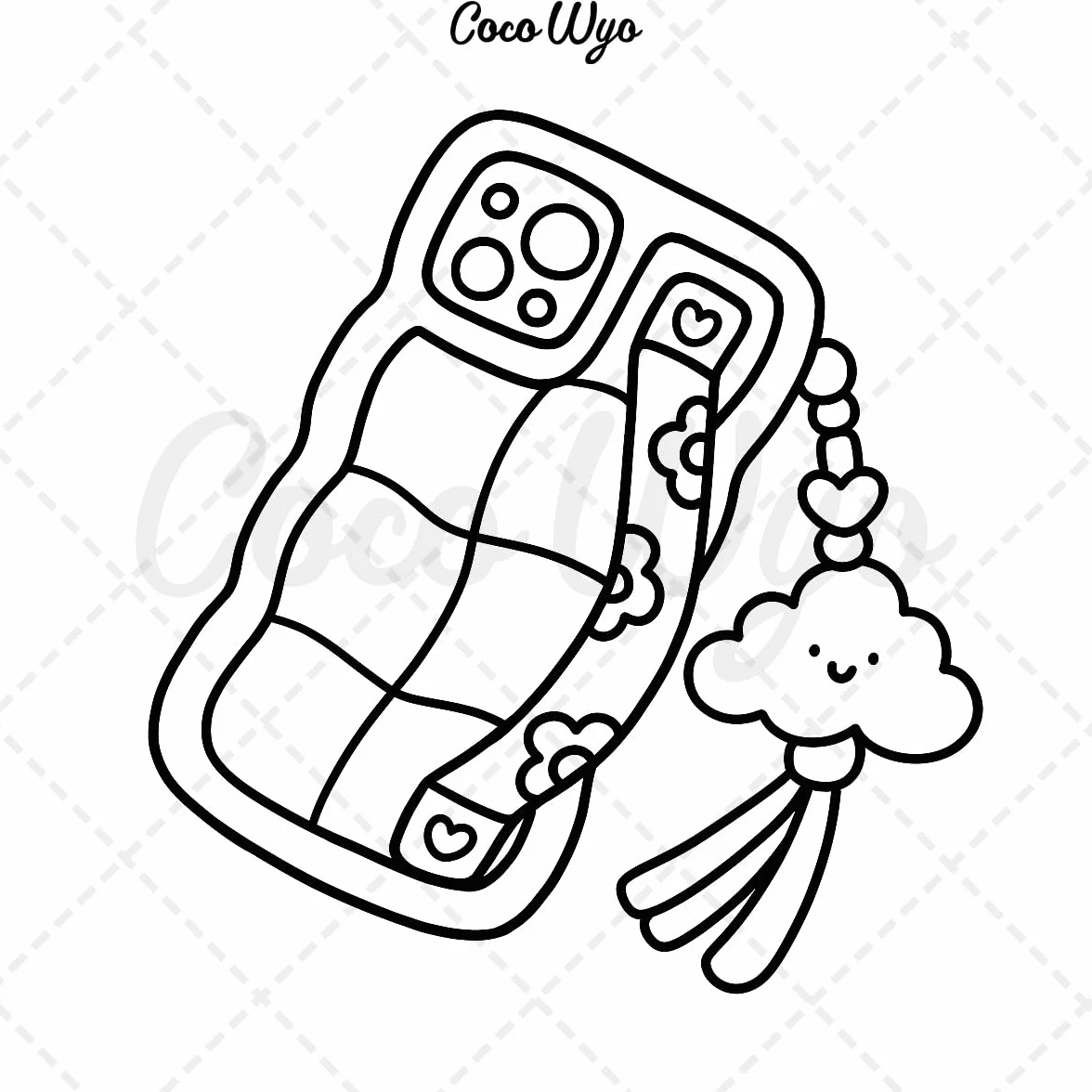 Fashion Vibes: Coloring Book for Adults and Teens, Bold and Easy Designs for Relaxation Featuring Cute Clothing