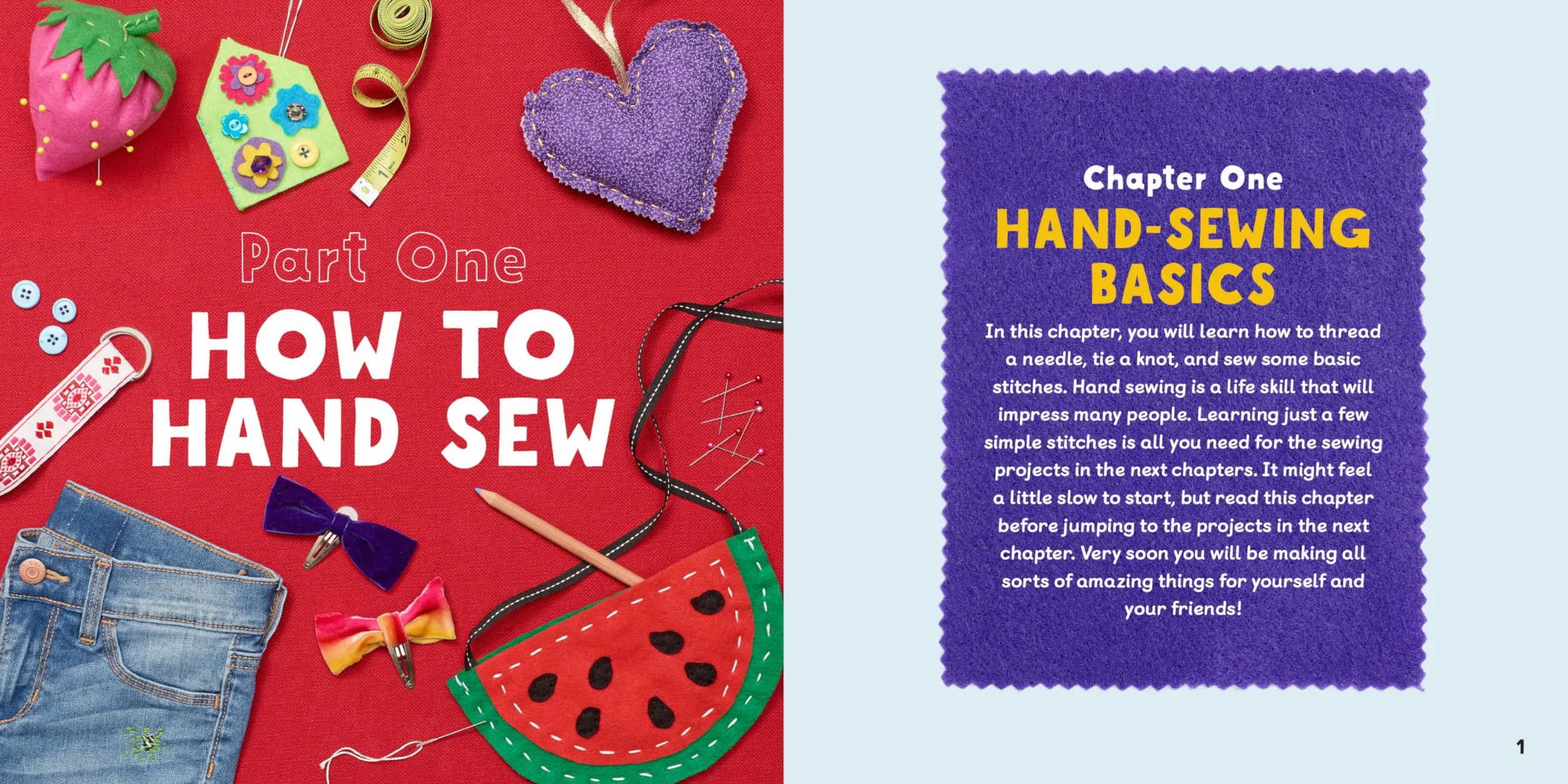 Sewing for Kids: 30 Fun Projects to Hand and Machine Sew