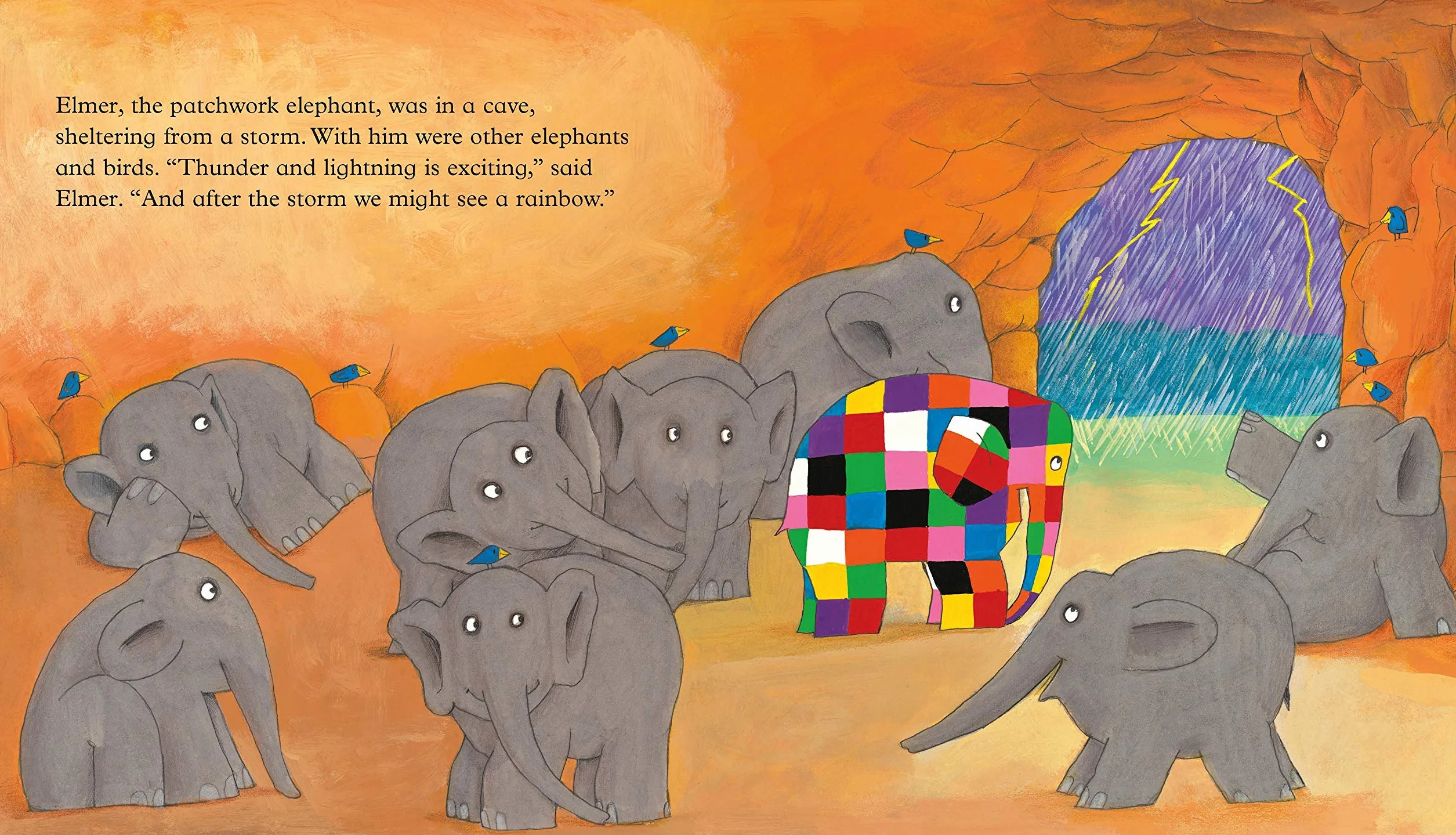 Elmer and the Rainbow (Elmer Picture Books)