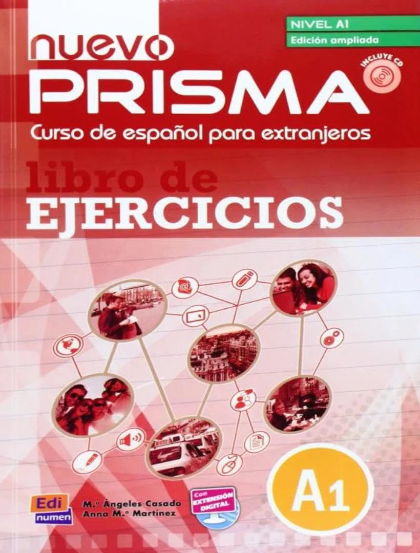 Nuevo Prisma A1 Workbook Plus Eleteca and Audio CD