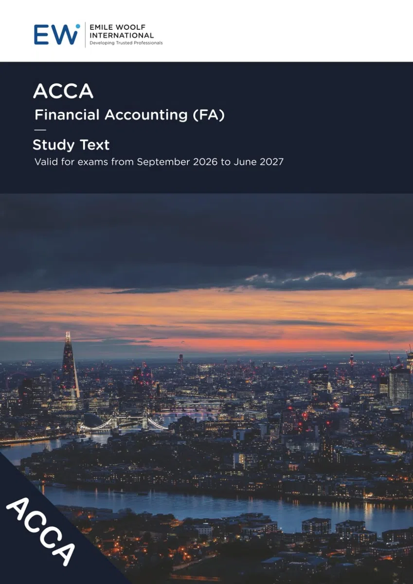 ACCA Financial Accounting (FA) Study Text - 2026-27