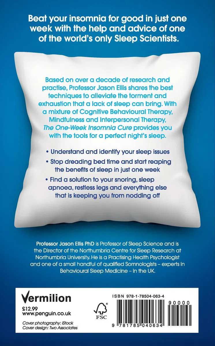 The One-Week Insomnia Cure: Learn to Solve Your Sleep Problems