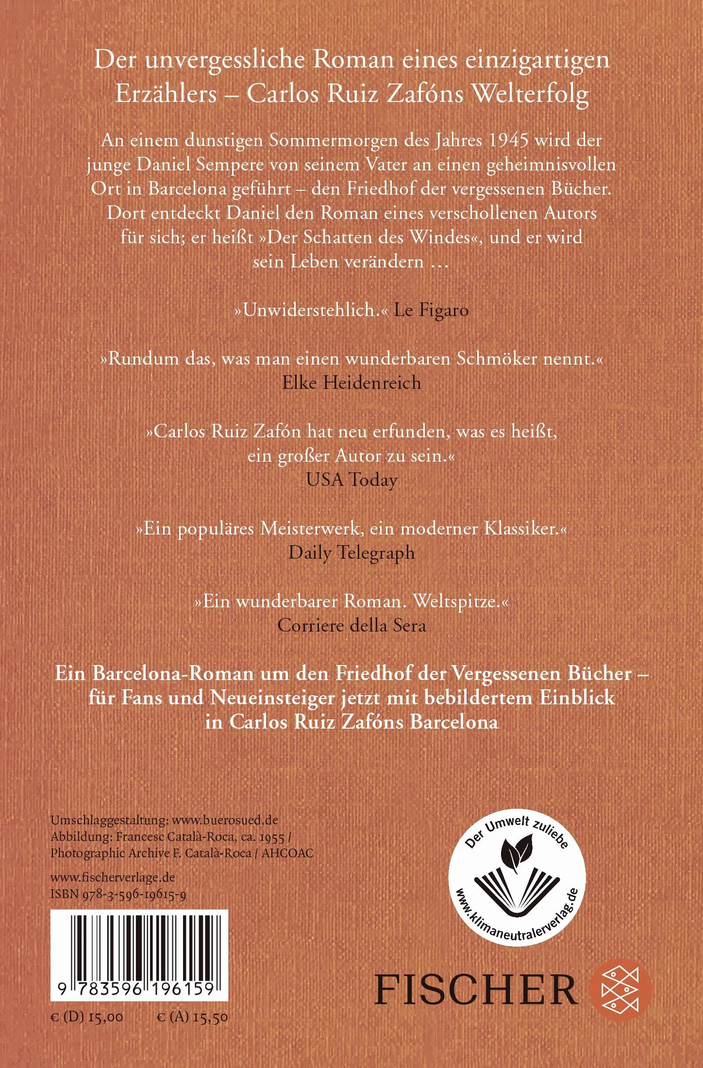 Der Schatten des Windes: Roman: 19615