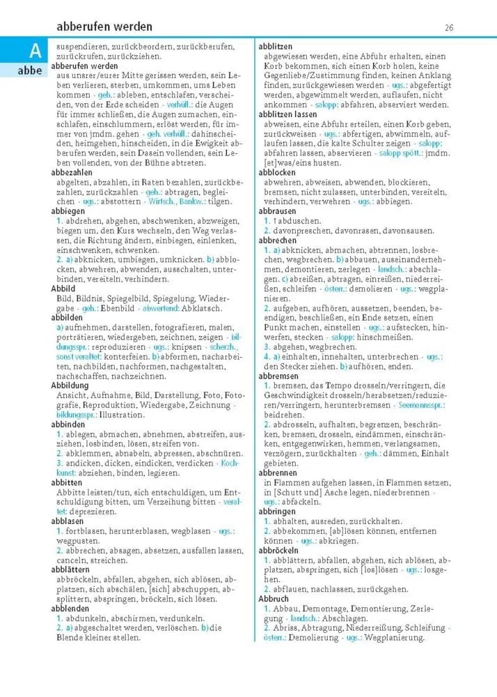 Duden - Das Synonymwörterbuch: 300000 sinnverwandte Wörter, 8. Auflage