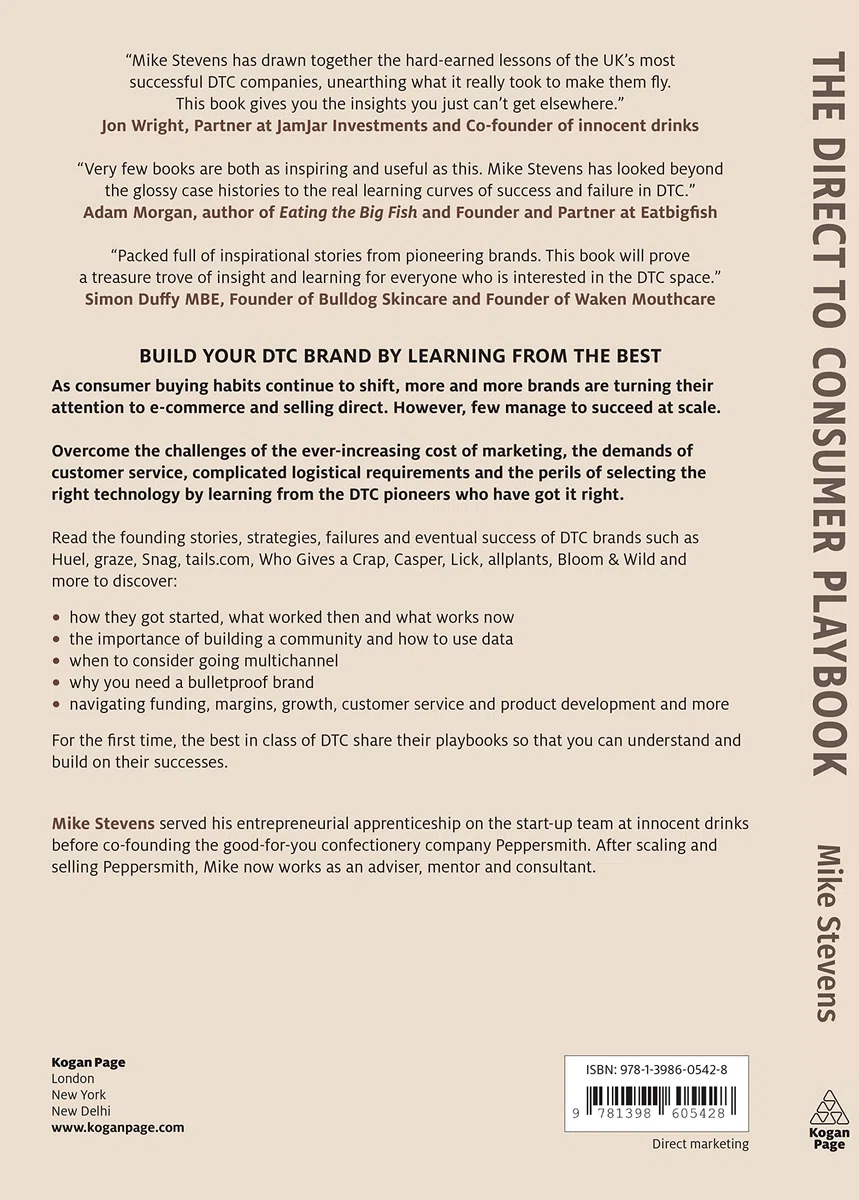 The Direct to Consumer Playbook: The Stories and Strategies of the Brands That Wrote the Dtc Rules