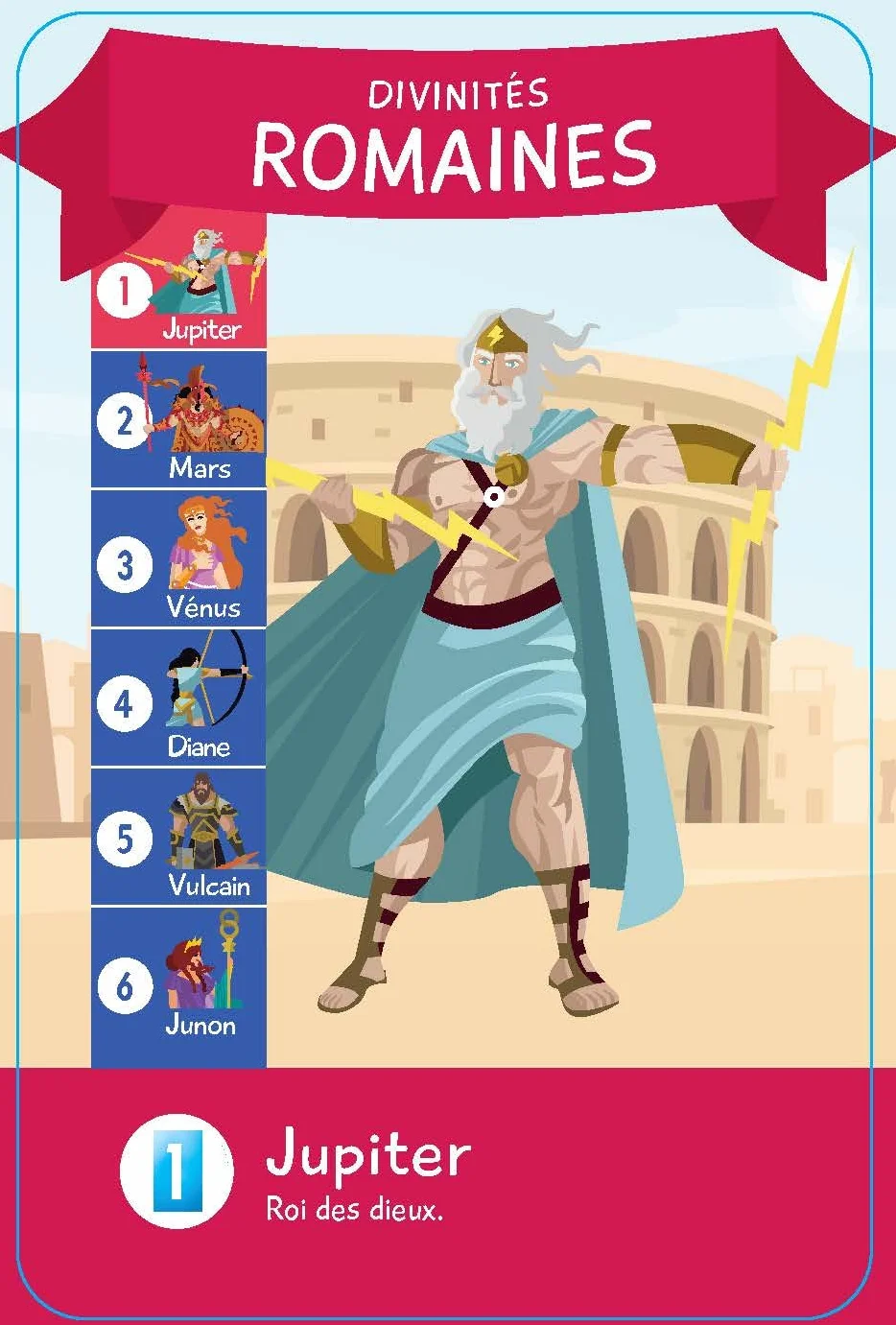 7 familles spécial Mythologie Secrets d'histoire junior