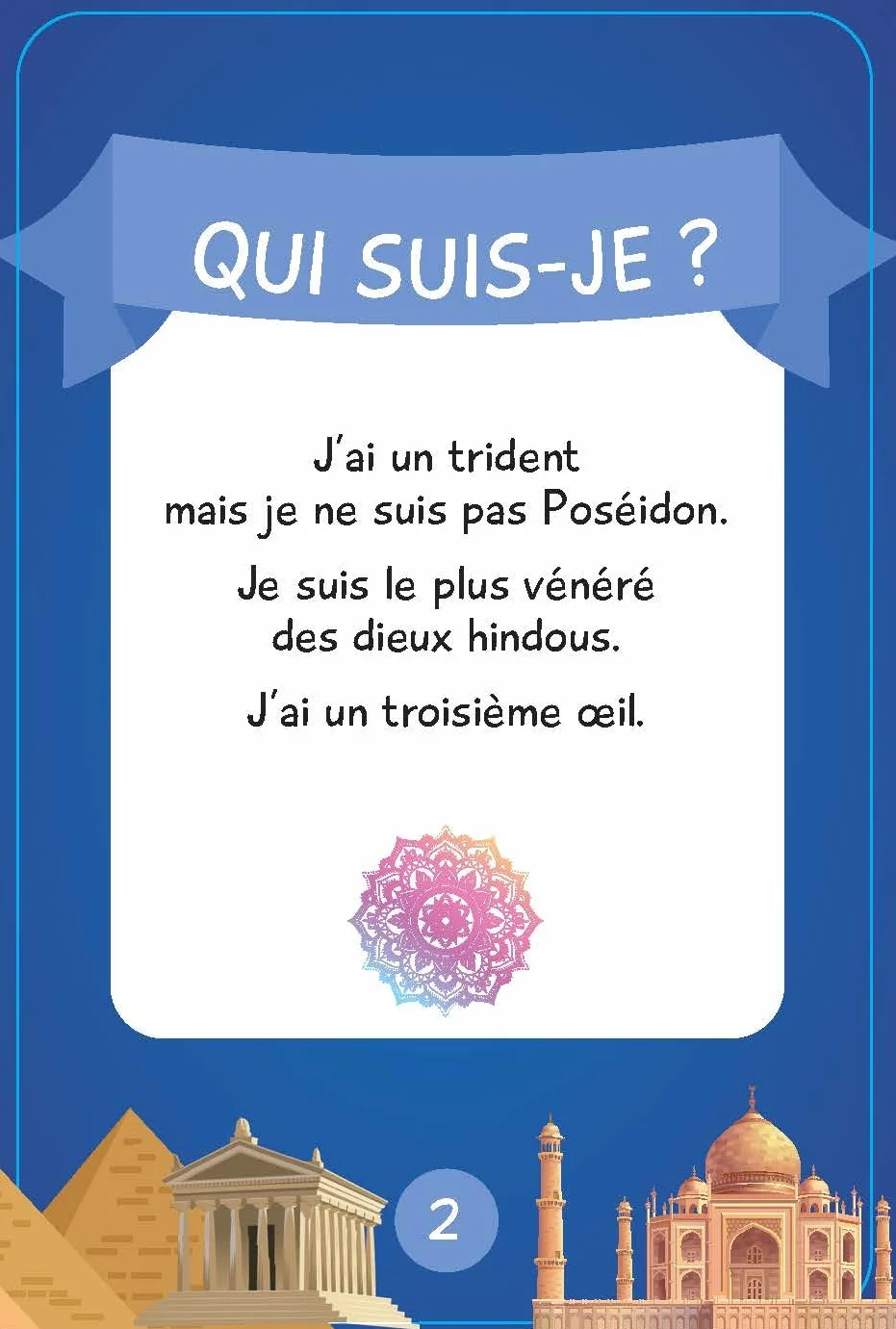 7 familles spécial Mythologie Secrets d'histoire junior