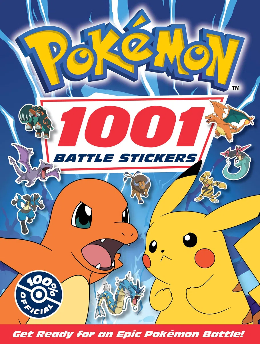 Pokémon: 1001 Battle Stickers: The ultimate Pokémon sticker activity book for fans of all ages.