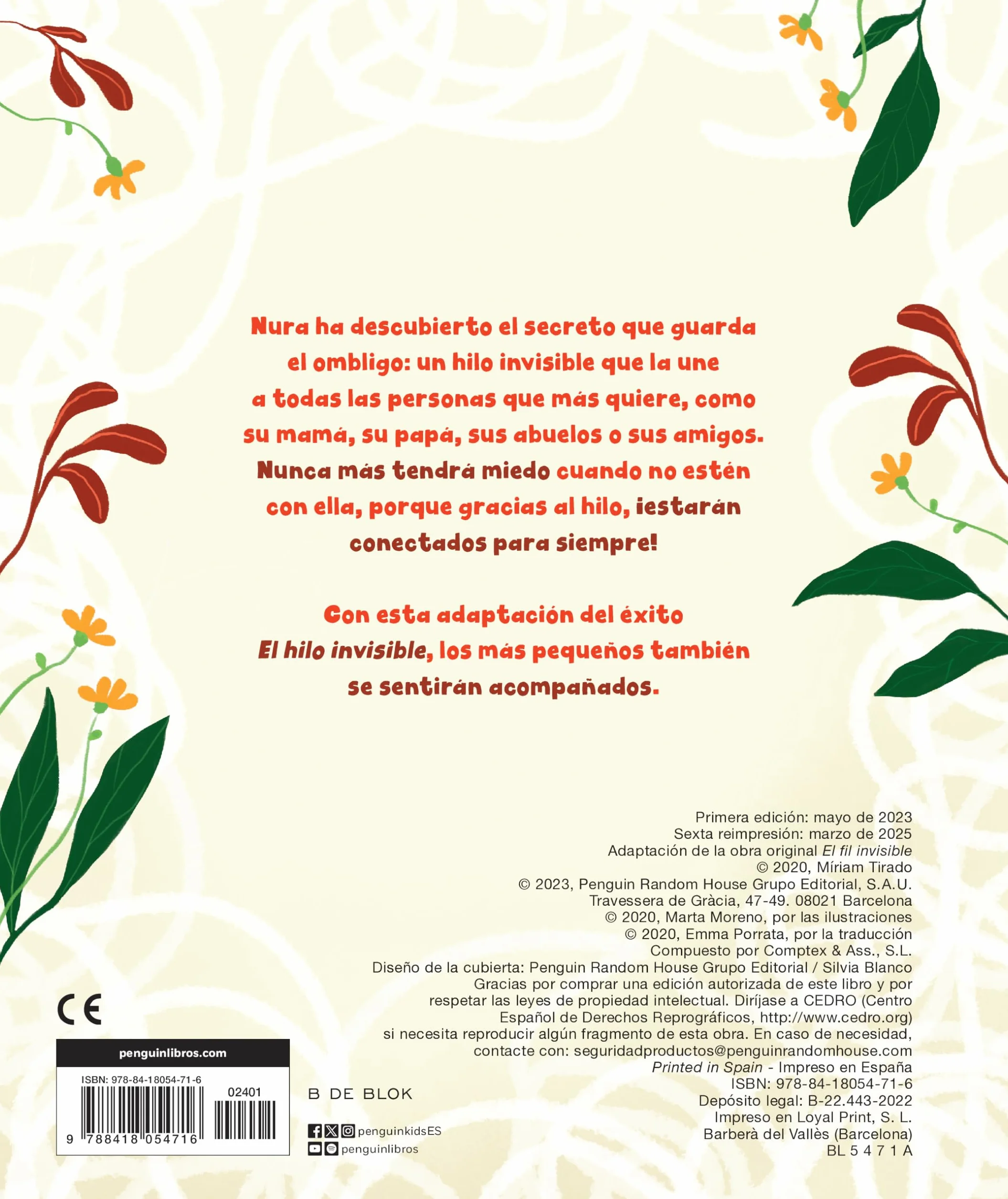 El hilo invisible / The Invisible Thread: Un cuento sobre los vínculos que nos unen