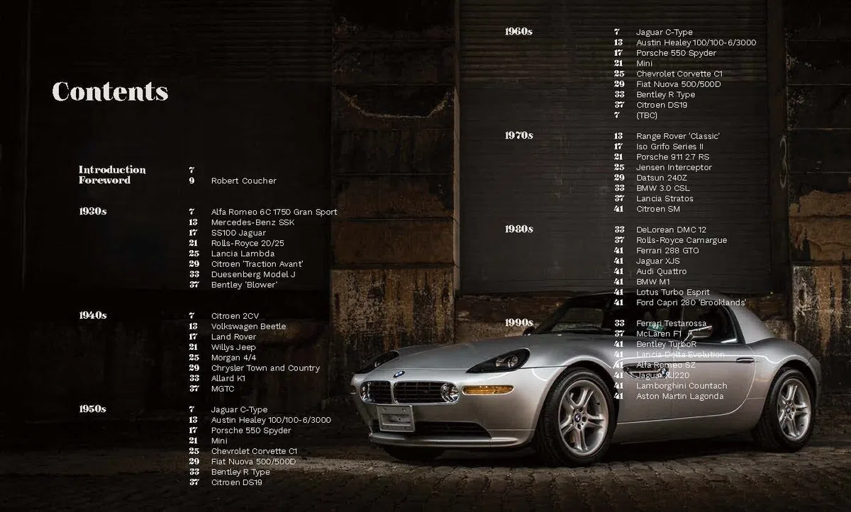 Classic Cars: A Century of Masterpieces