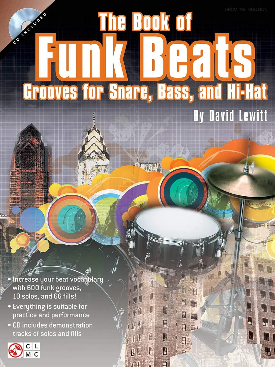 The Book of Funk Beats - Recueil + CD: Grooves for Snare, Bass, and Hi-hat