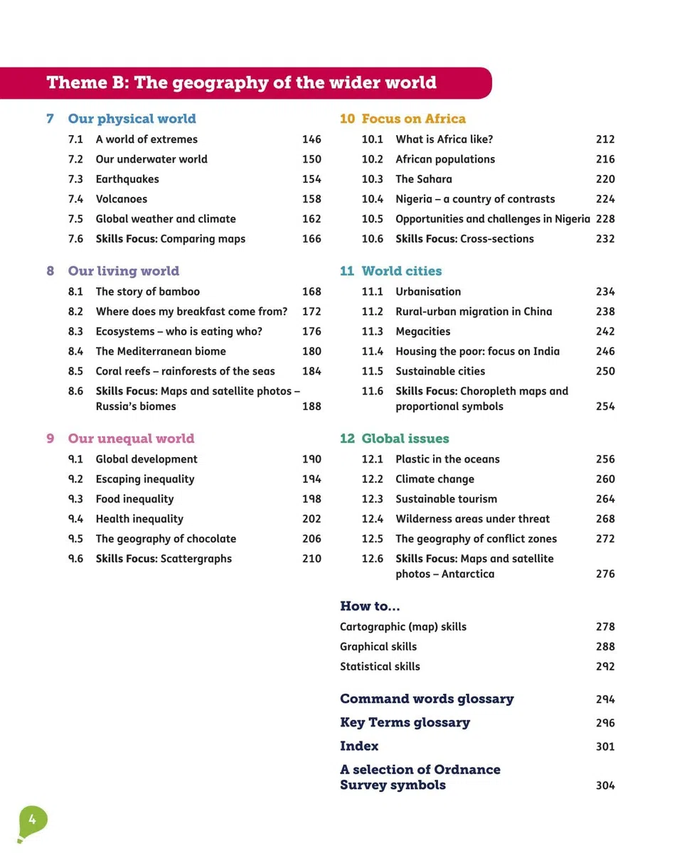 KS3 Geography: Heading towards AQA GCSE Student Book