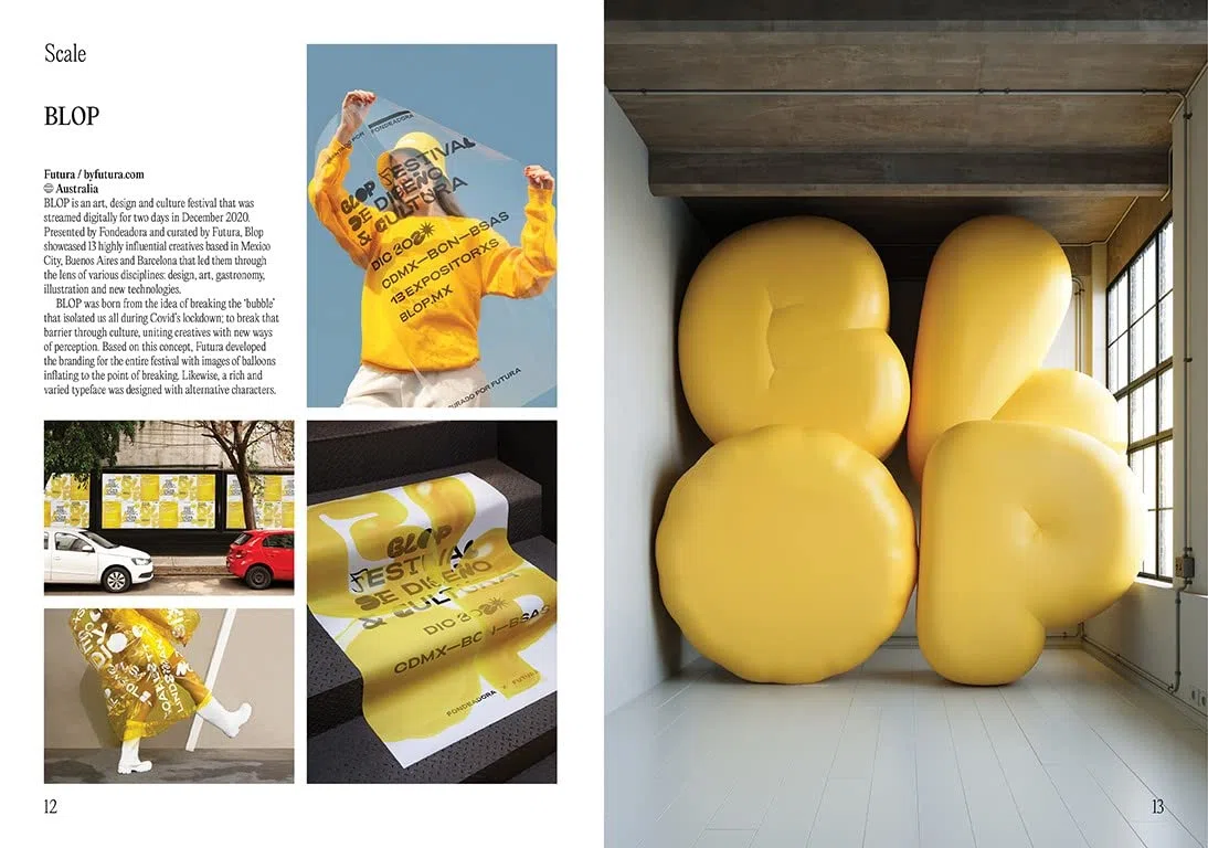Big Type /anglais: Graphic Design and Identities with Typographic Emphasis