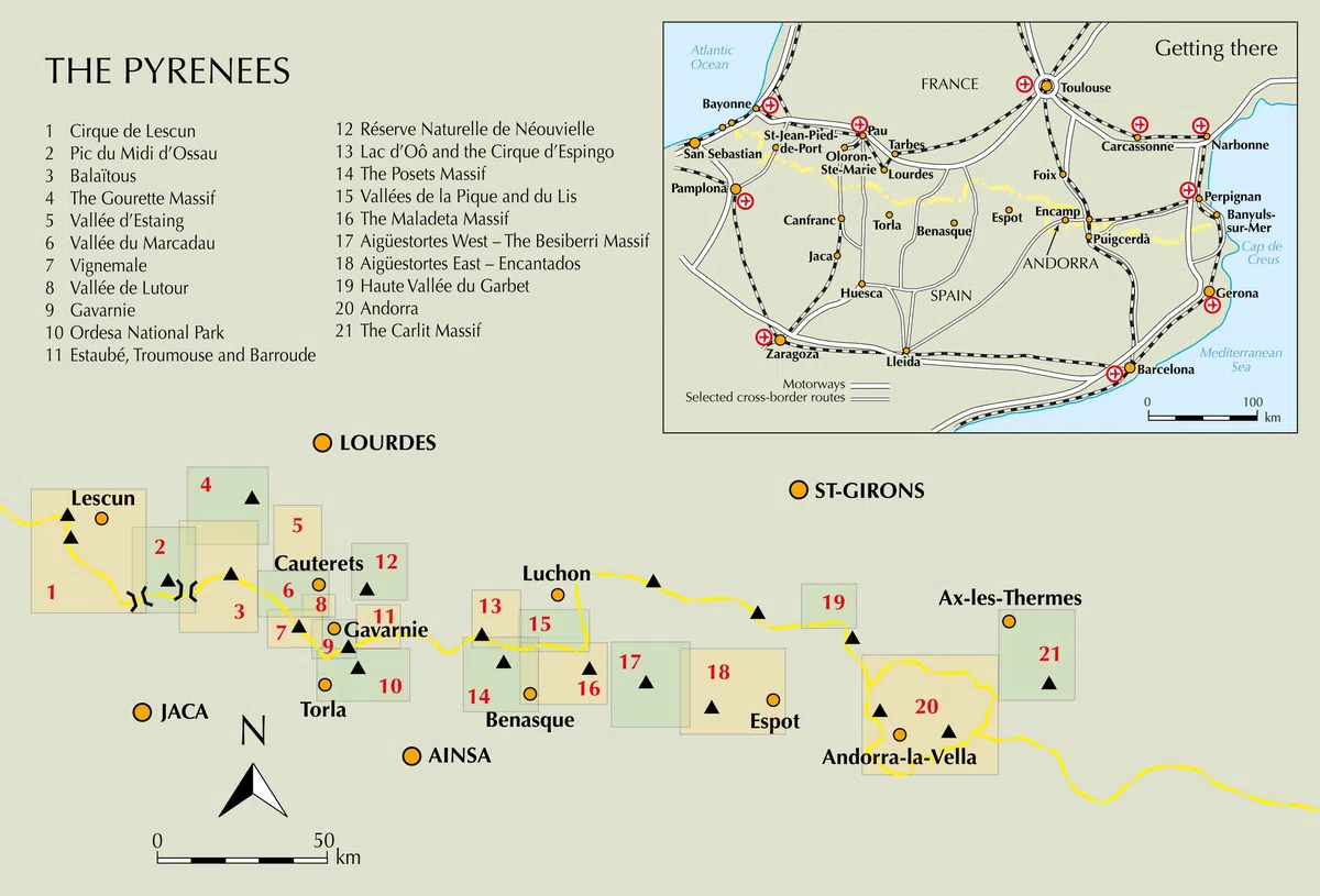 Walks and climbs in the pyrenees: Walks, Climbs and Multi-Day Treks
