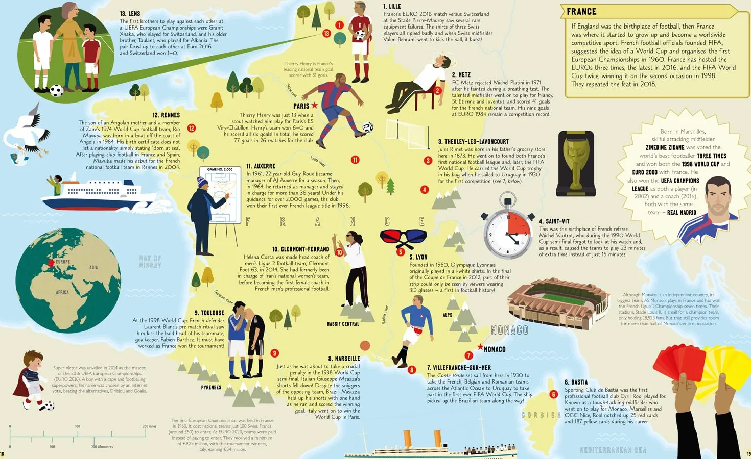 World of Football: A brilliant illustrated children’s non-fiction book packed with facts and stats.