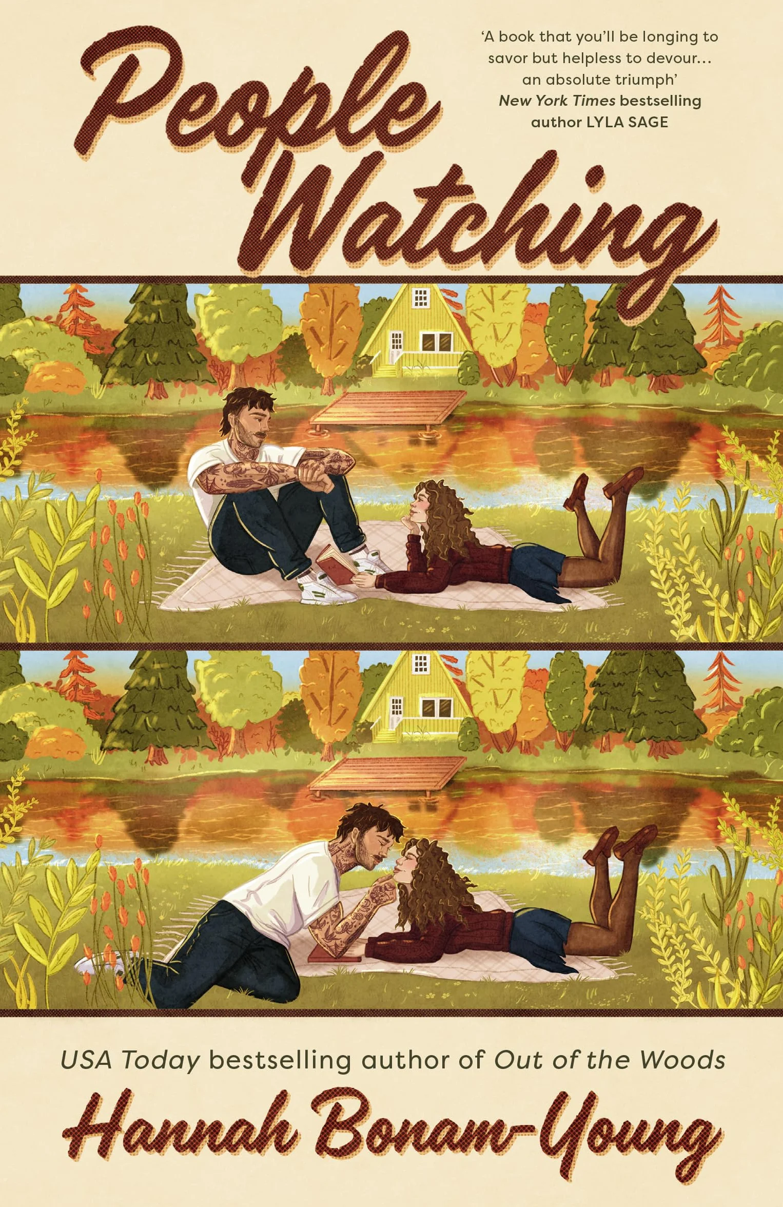 People watching: The BRAND-NEW Small-Town, Strangers-to-Lovers Romance Full of Slow Burn and Emotional Heat from the bestselling author of OUT ON A LIMB!