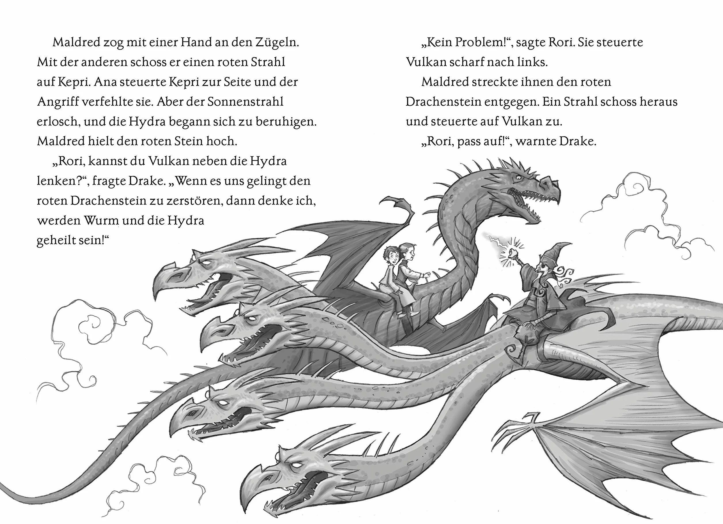 Drachenmeister Band 4 - Die Kraft des Feuerdrachen: Kinderbücher ab 6-8 Jahre (Erstleser Mädchen Jungen)