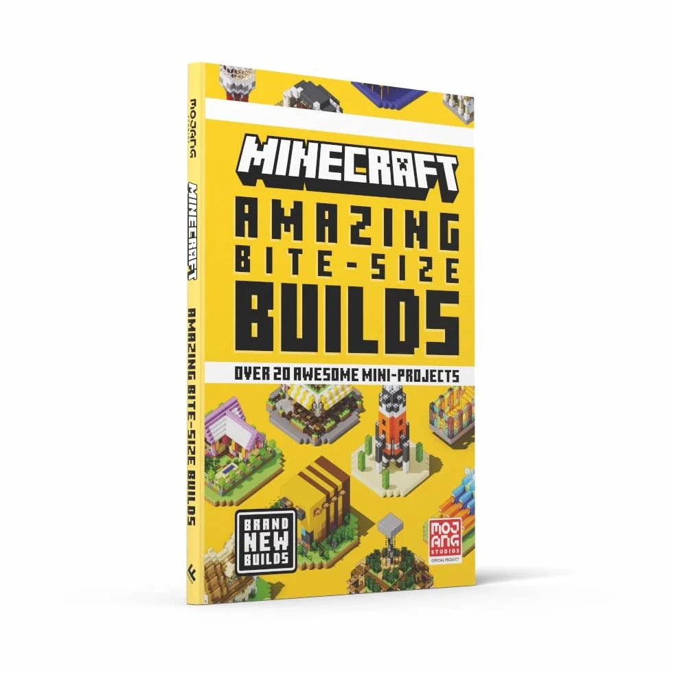 Minecraft Amazing Bite Size Builds: NEW and Official for 2022 with over 20 original mini-projects to build in the game: perfect for beginners, kids, teens and adults alike!