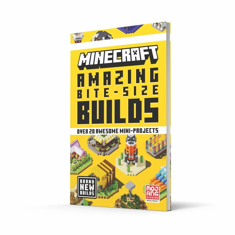 Minecraft Amazing Bite Size Builds: NEW and Official for 2022 with over 20 original mini-projects to build in the game: perfect for beginners, kids, teens and adults alike!