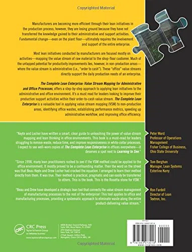 The Complete Lean Enterprise: Value Stream Mapping for Administrative and Office Processes