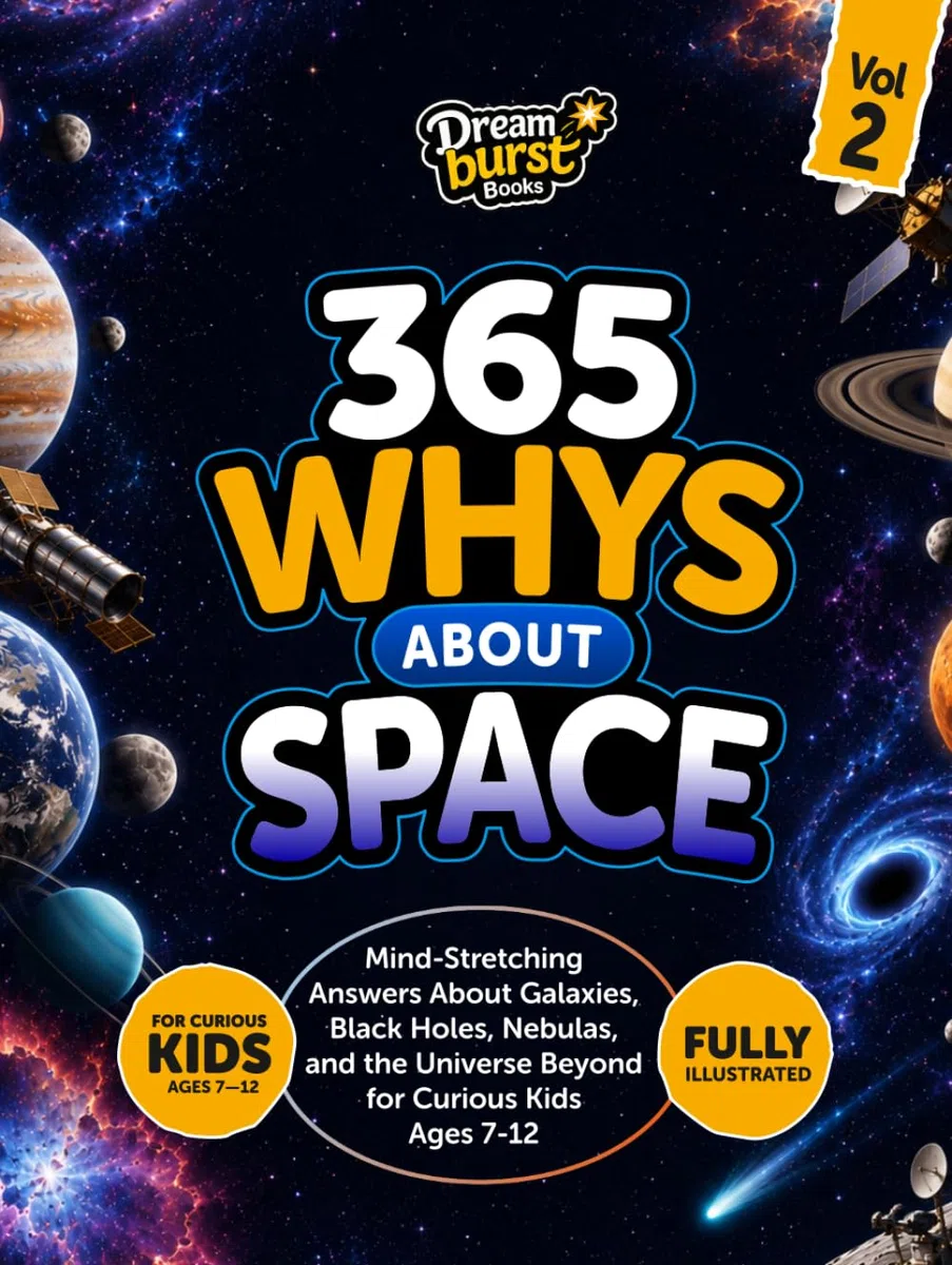 365 Whys About Space: Mind-Stretching Answers About Galaxies, Black Holes, Nebulas, and the Universe Beyond for Curious Kids Ages 7-12