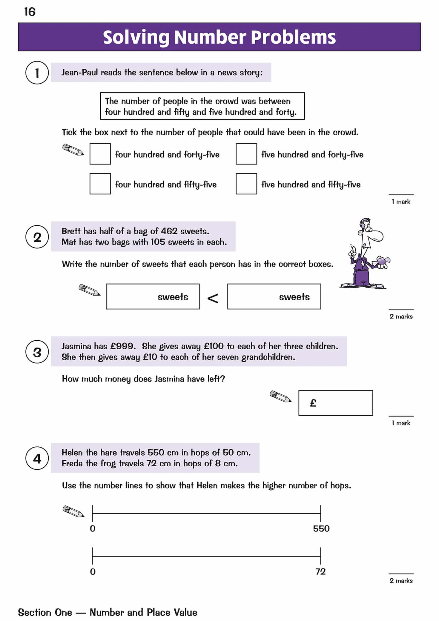 KS2 Maths Year 3 Stretch Targeted Question Book