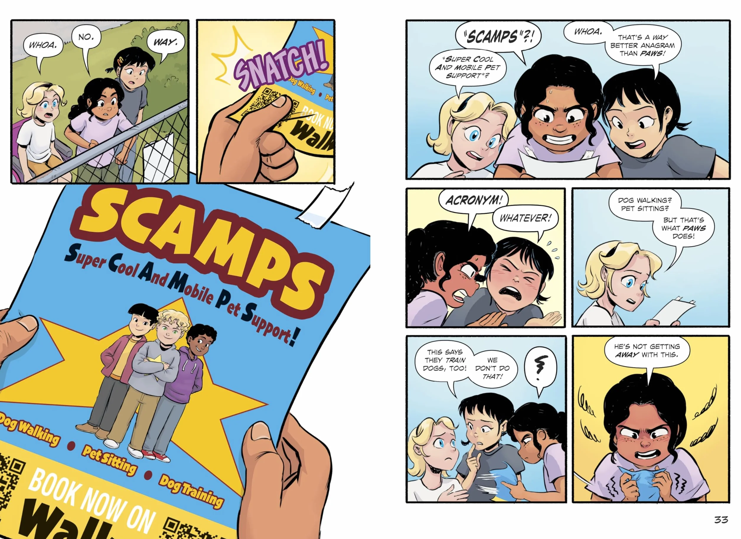 PAWS: The Trouble With Leo: An adorable graphic novel series about friendship and pets perfect for fans of The Baby-Sitters Club: 5