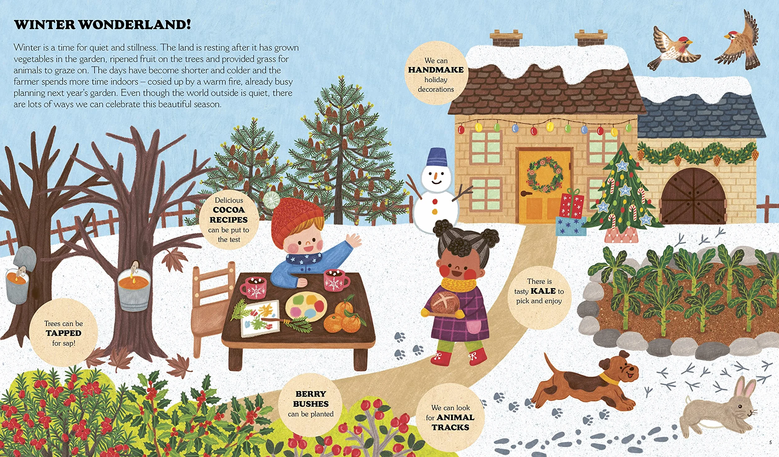 Little Country Cottage: A Winter Treasury of Recipes, Crafts and Wisdom