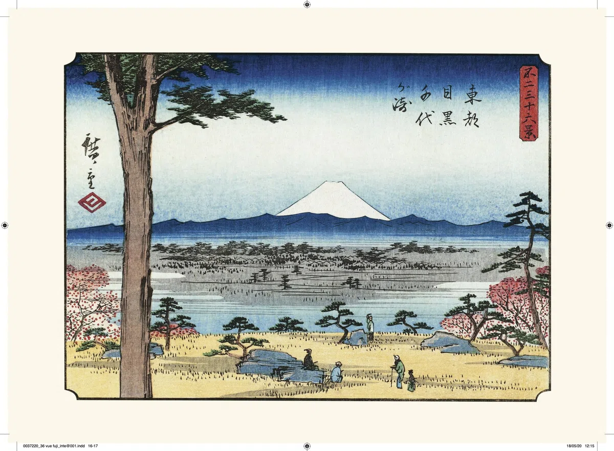 Hiroshige: Thirty-Six Views of Mt. Fuji: 2