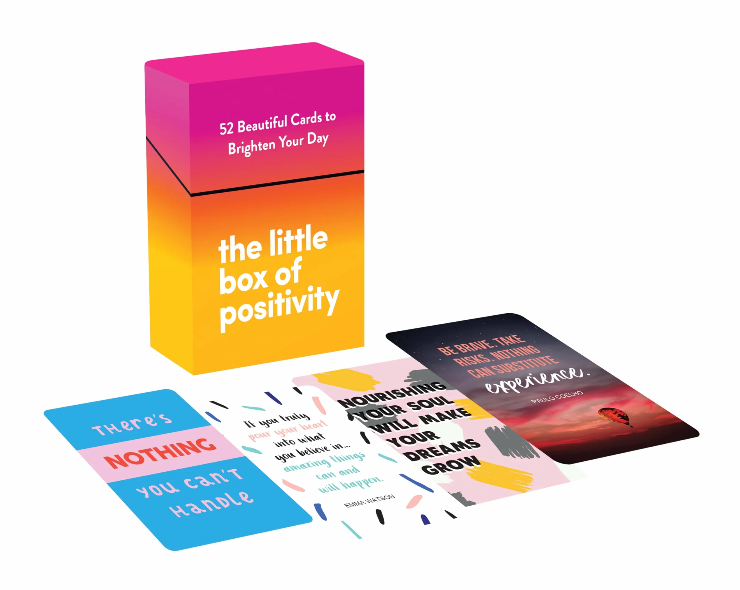 The Little Box of Positivity: 52 Beautiful Cards of Uplifting Quotes and Inspiring Affirmations