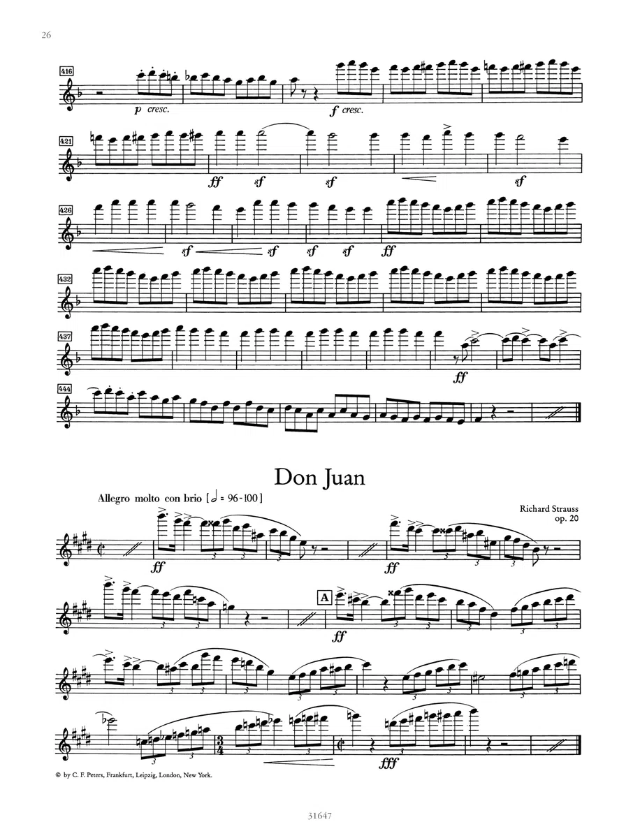 Orchester probespiel flute traversiere: Sammlung wichtiger Passagen aus der Opern- und Konzertliteratur