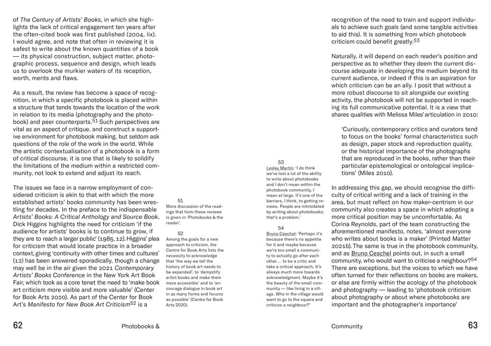 Photobooks &: A Critical Companion to the Contemporary Medium