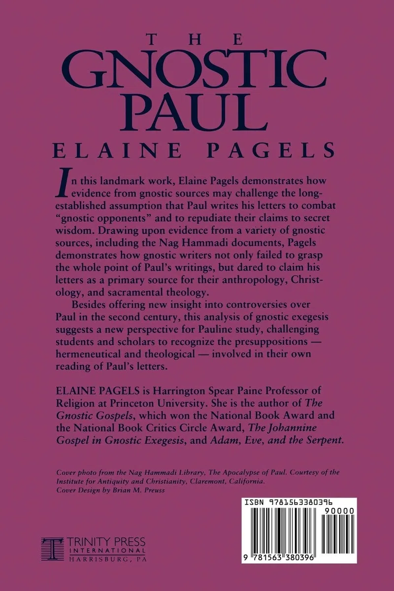 Gnostic Paul: Gnostic Exegesis of the Pauline Letters
