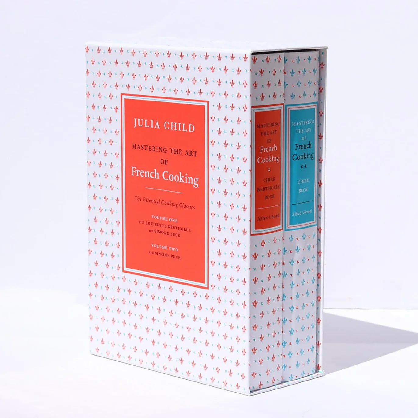Mastering the Art of French Cooking 2 Volume Box Set Cookbook