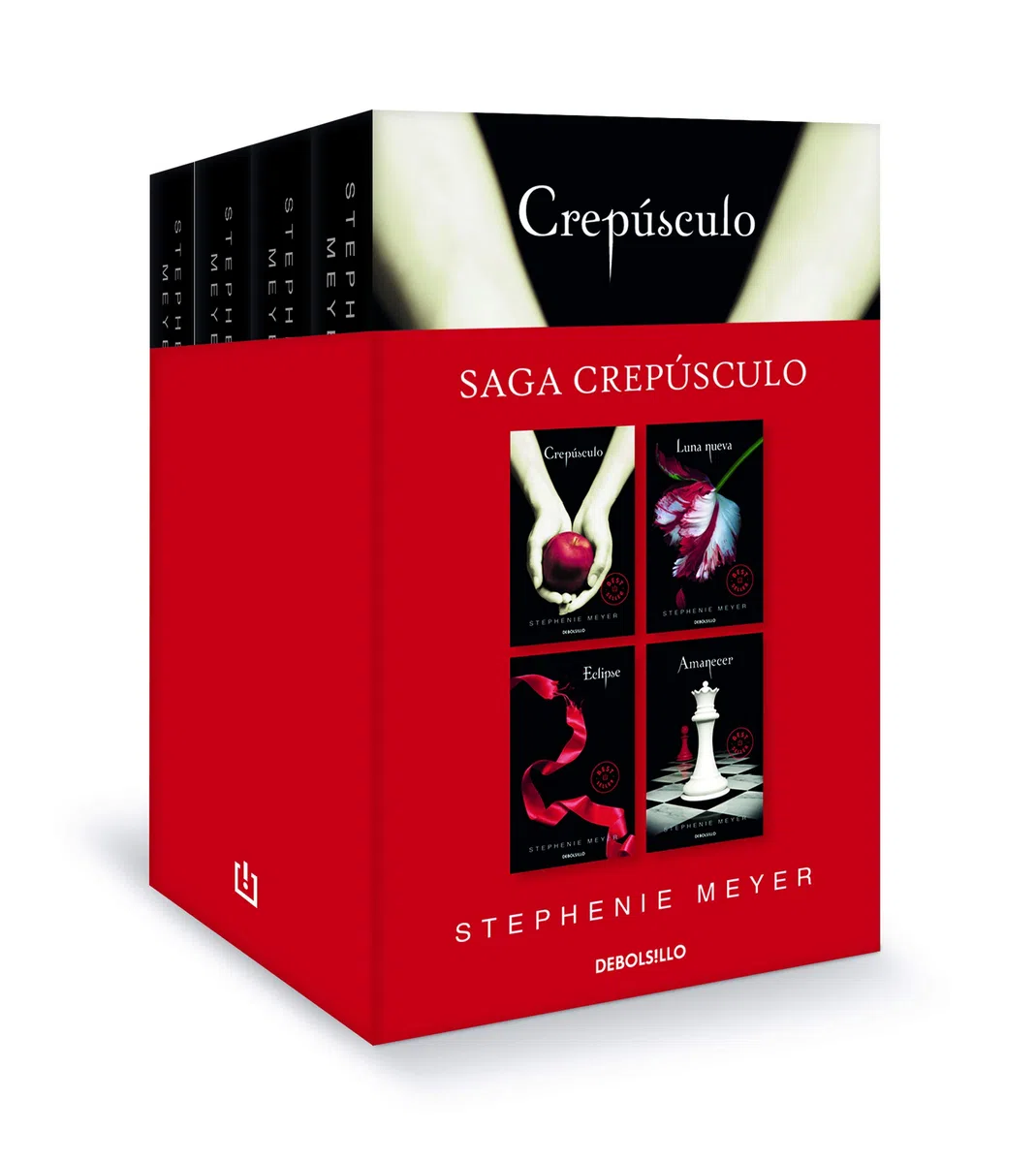 Saga Crepúsculo (edición pack con: Crepúsculo | Luna nueva | Eclipse | Amanecer): 26200