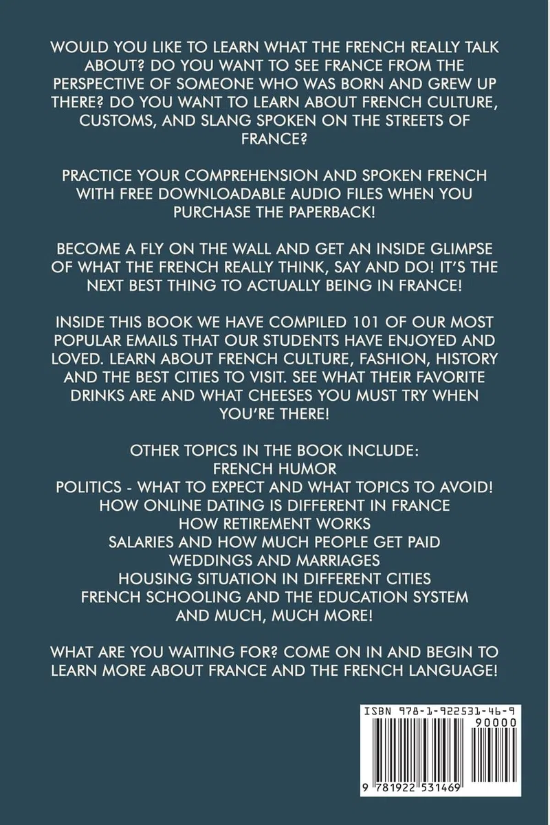 101 French Topics For Beginners - Learn French With Essential Words, Grammar & Idioms