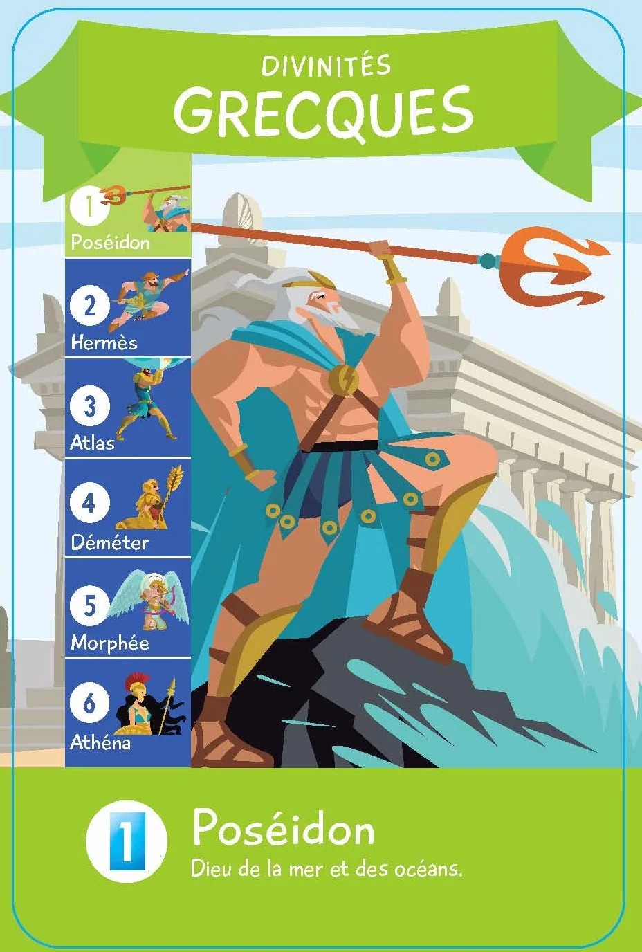7 familles spécial Mythologie Secrets d'histoire junior