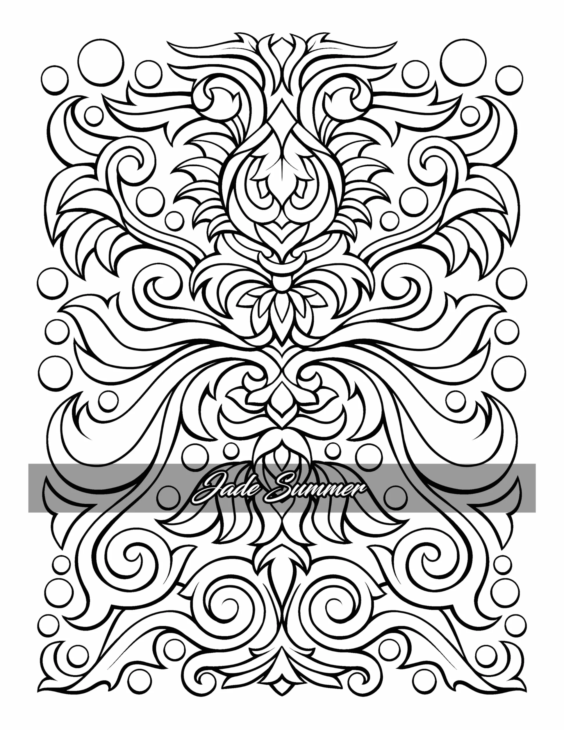 Elegant Patterns: Coloring Book for Adults with Beautiful Patterns for Mindfulness, Stress Relief, and Relaxation
