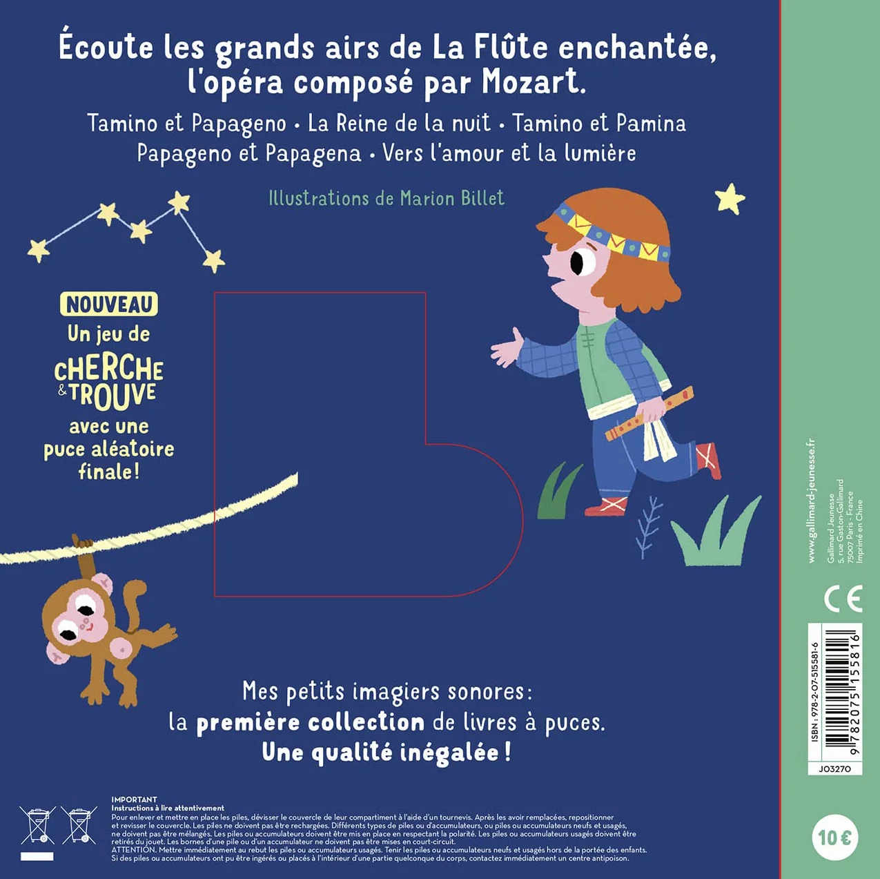 La flûte enchantée: Avec un cherche & trouve
