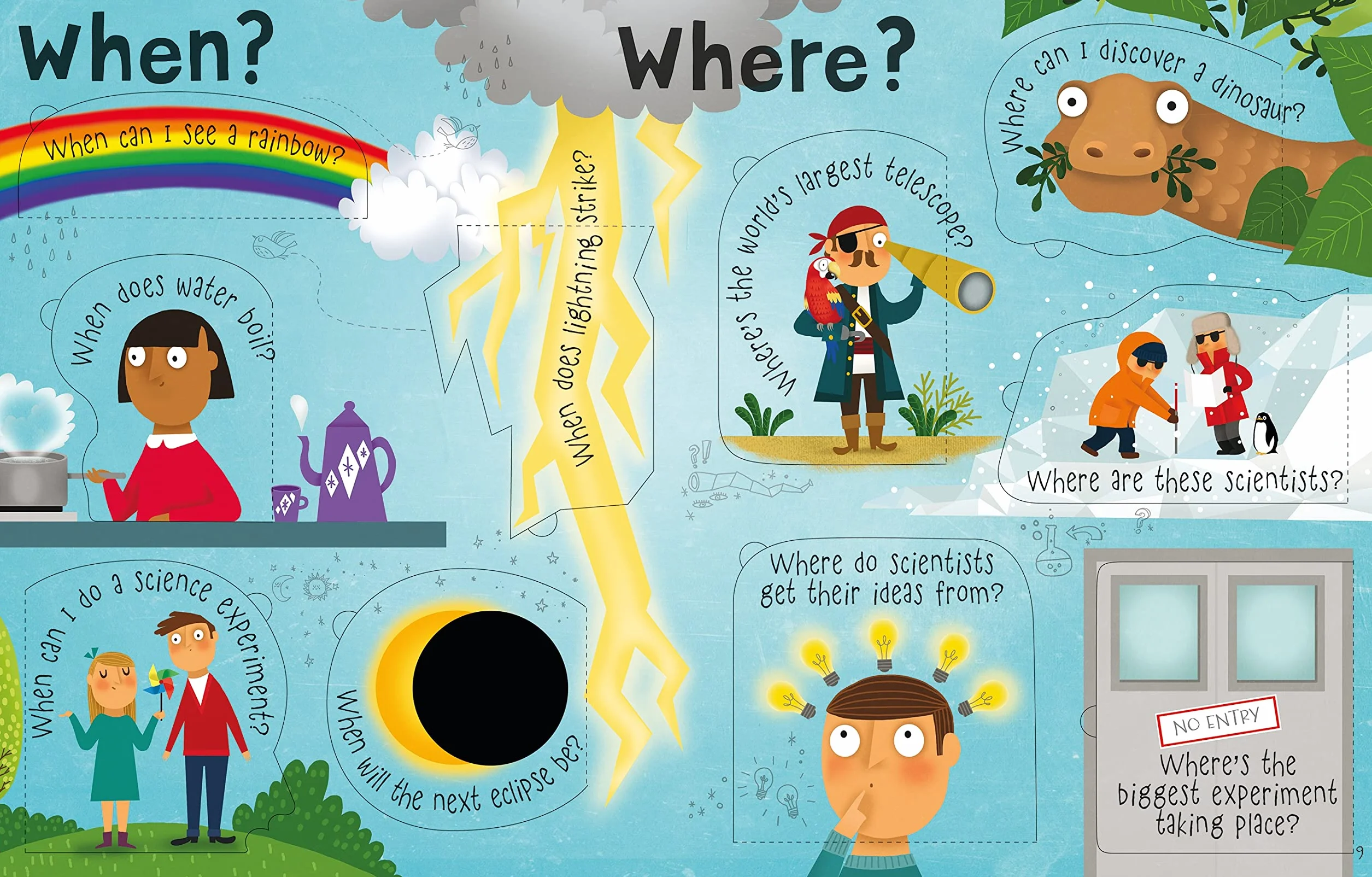 Lift-the-flap Questions and Answers About Science: 1