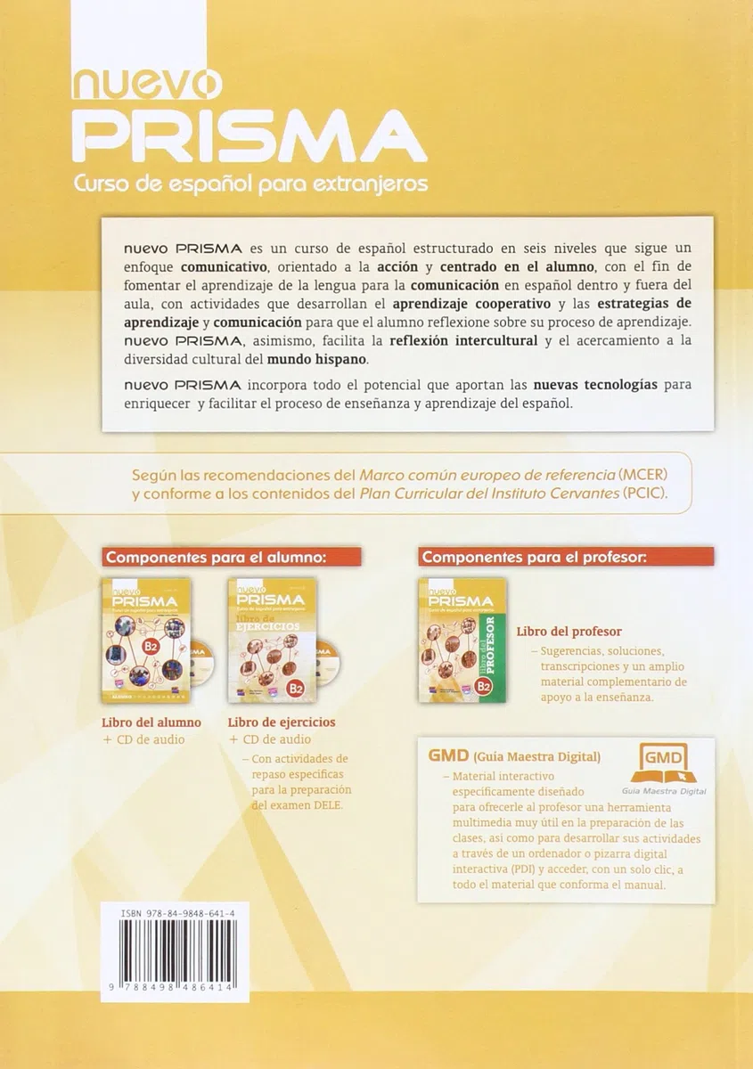 Nuevo Prisma B2 Libro del alumno