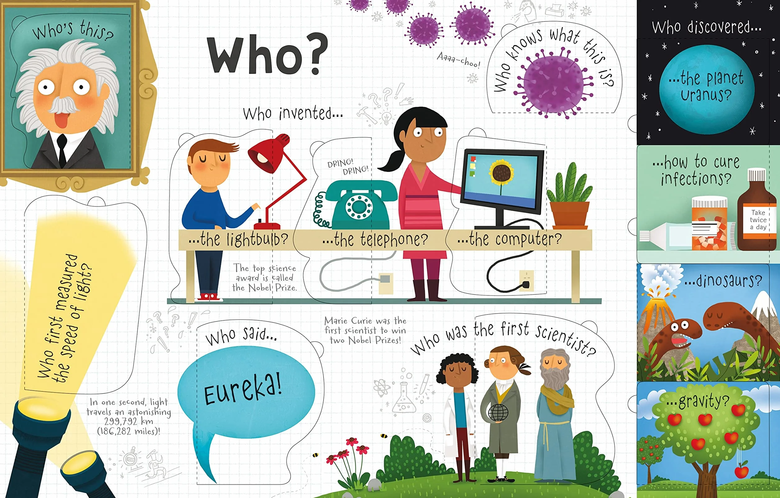 Lift-the-flap Questions and Answers About Science: 1