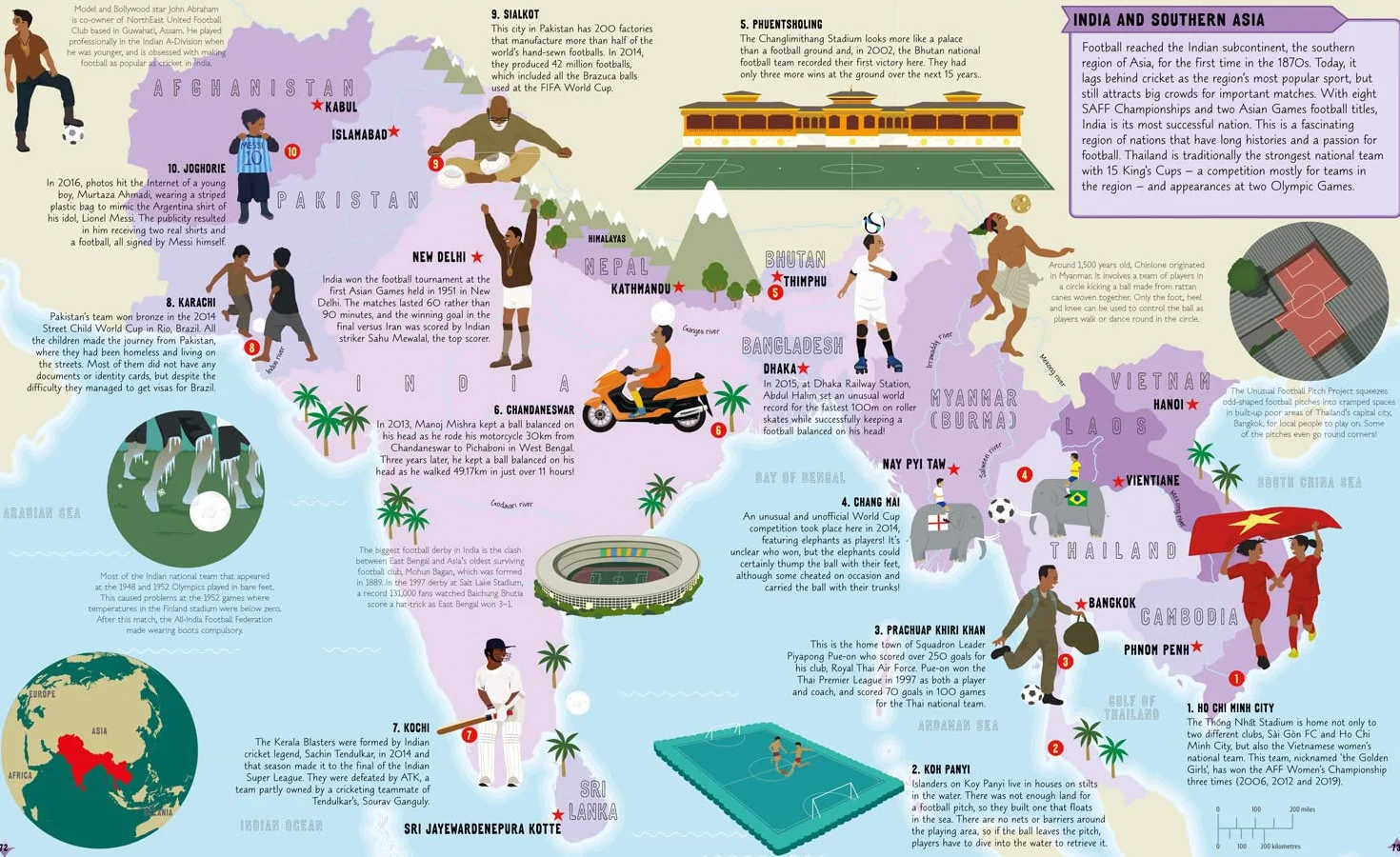 World of Football: A brilliant illustrated children’s non-fiction book packed with facts and stats.