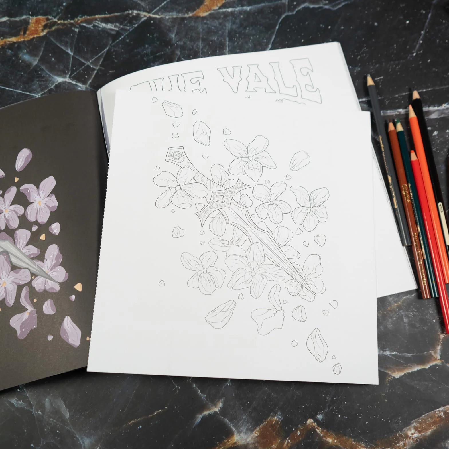 Fourth Wing: The Official Coloring Book