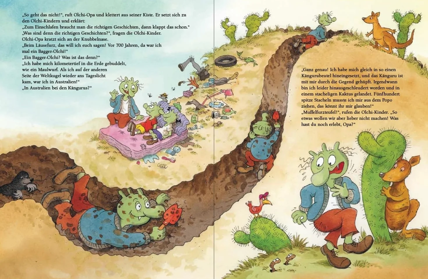 Die Olchis. Olchi-Opas krötigste Abenteuer. SuperBuch