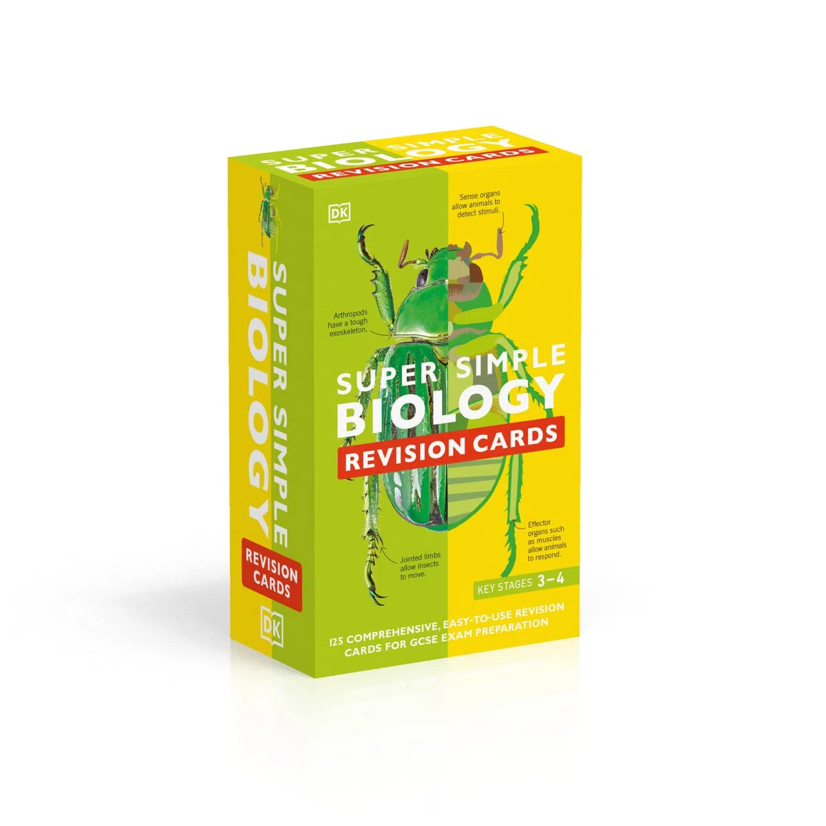 Super Simple Biology Revision Cards Key Stages 3 and 4: 125 Comprehensive, Easy-to-Use Revision Cards for GCSE Exam Preparation