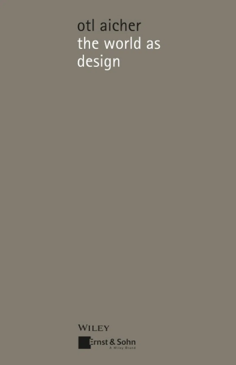 the world as design
