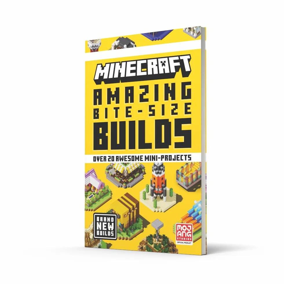 Minecraft Amazing Bite Size Builds: NEW and Official for 2022 with over 20 original mini-projects to build in the game: perfect for beginners, kids, teens and adults alike!