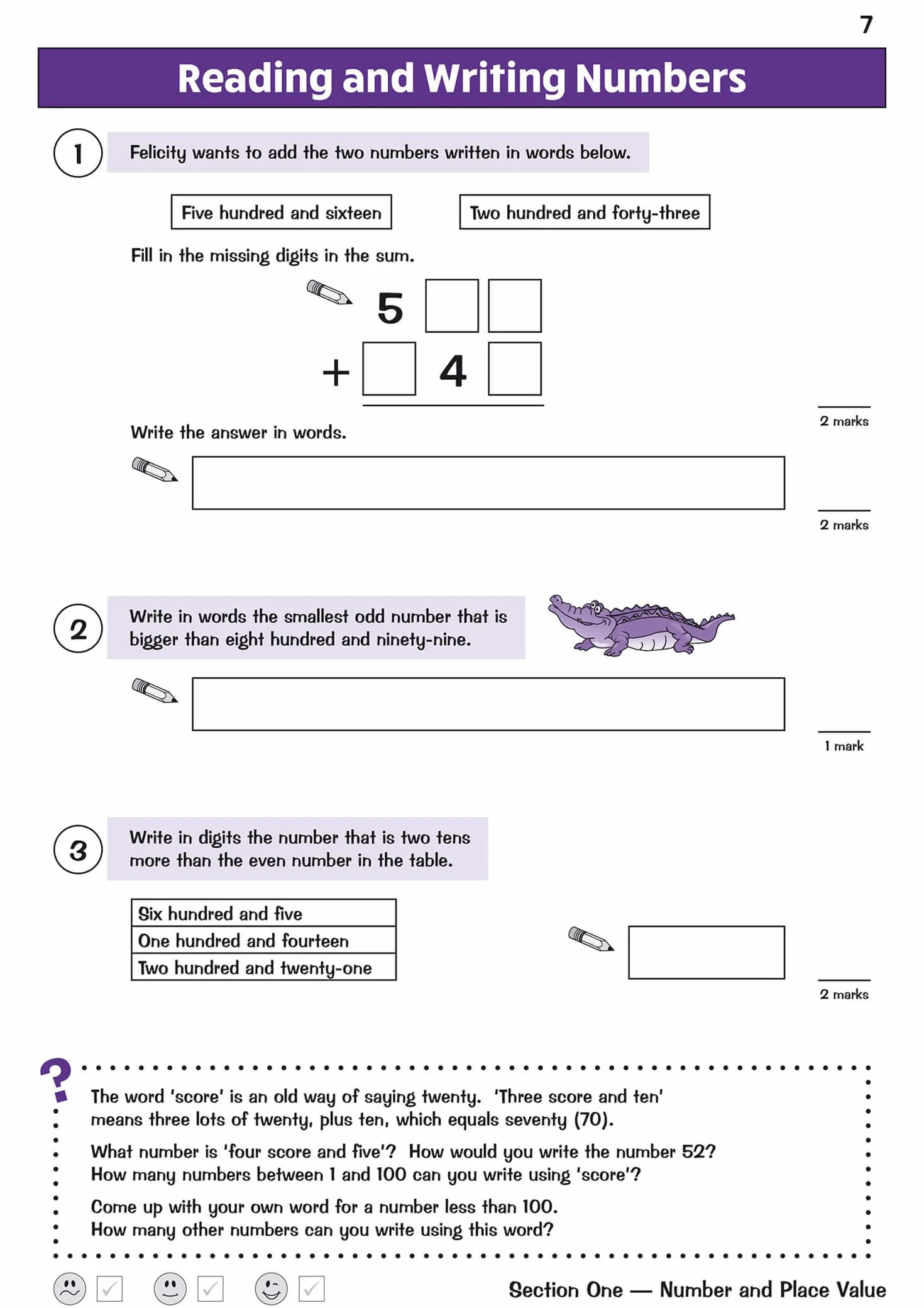 KS2 Maths Year 3 Stretch Targeted Question Book